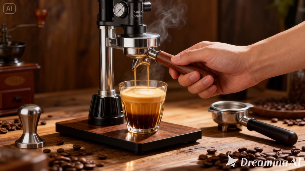 Máy pha cà phê thủ công espresso