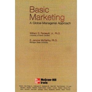 Basic Marketing - Global Managerial Approach, 14th