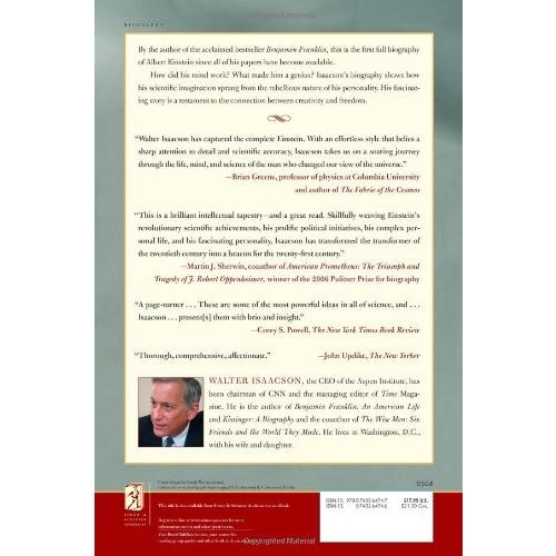 Einstein: His Life and Universe by Walter Isaacson