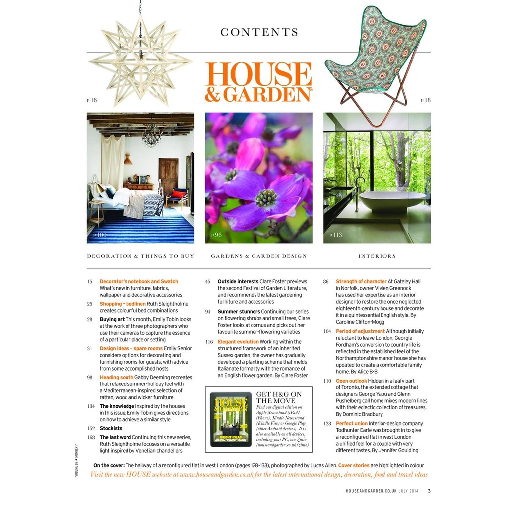 House & Garden Magazine - July 2014