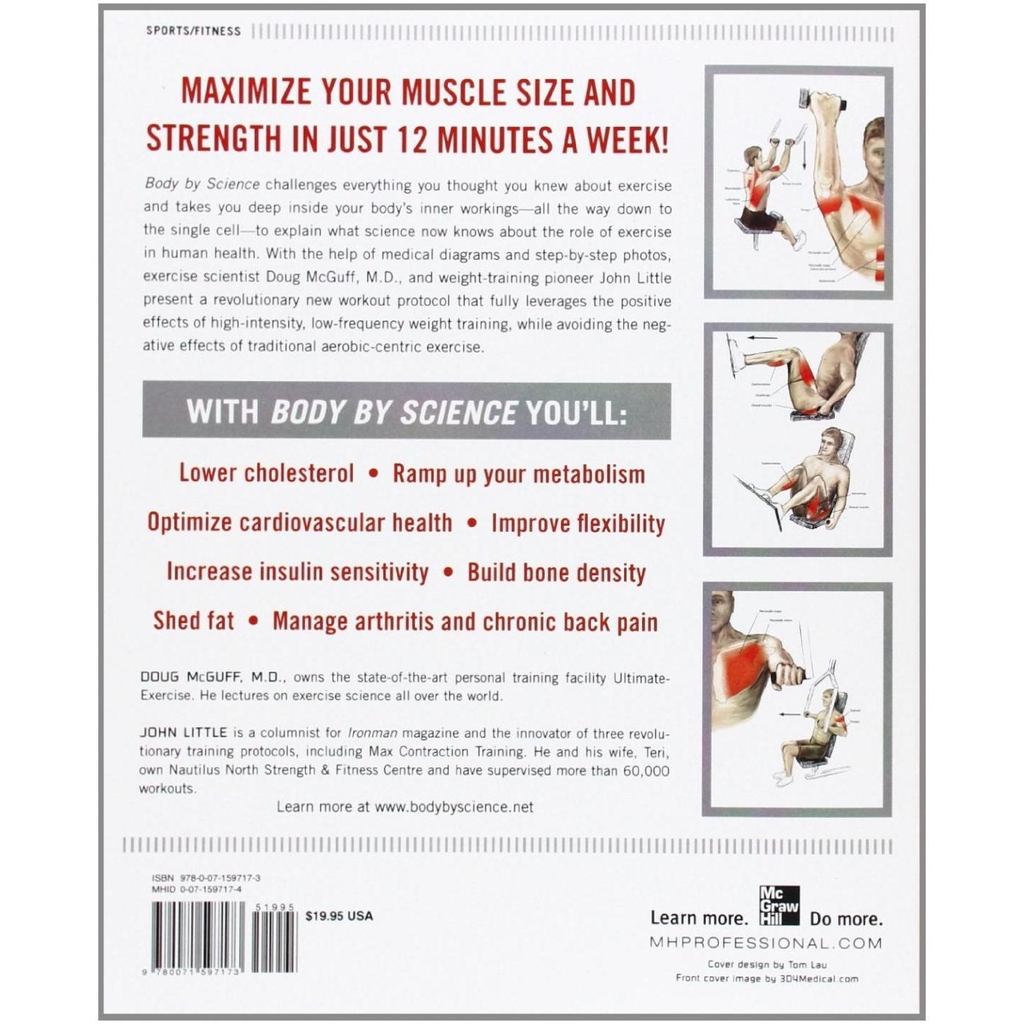 Body by Science - A Research Based Program to Get the Results You Want in 12 Minutes a Week