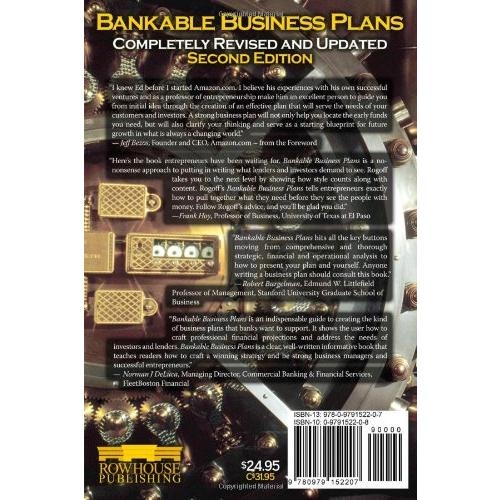 Bankable Business Plans: Second Edition