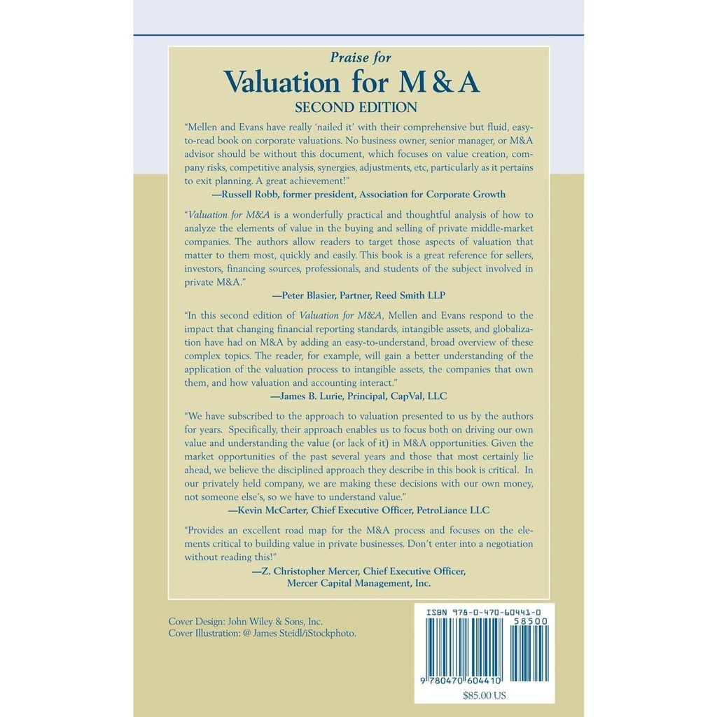 Valuation for M&A - Building Value in Private Companies, 2nd