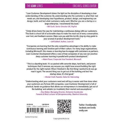 Lean Customer Development: Building Products Your Customers Will Buy