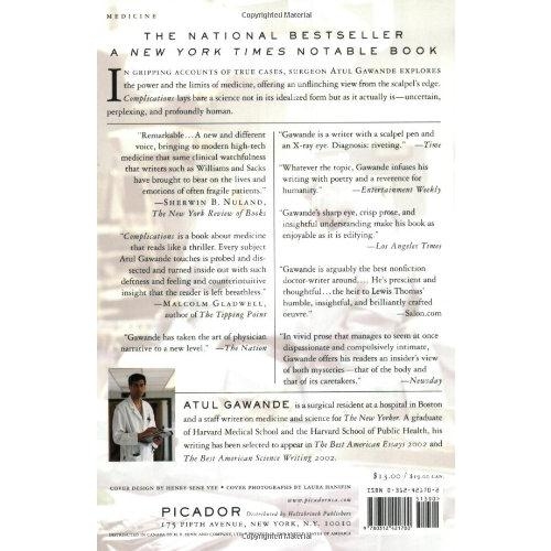 Complications: A Surgeon's Notes on an Imperfect Science