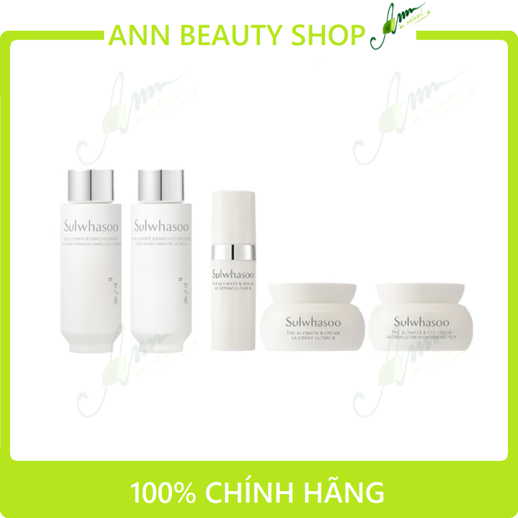 Set Dùng Thử Dưỡng Da Cao Cấp Sulwhasoo The Ultimate S Kit