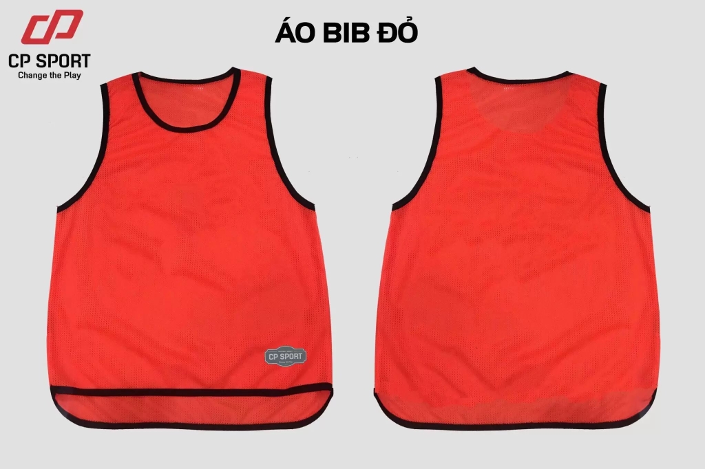 Áo Bib Thể Thao Đỏ CP
