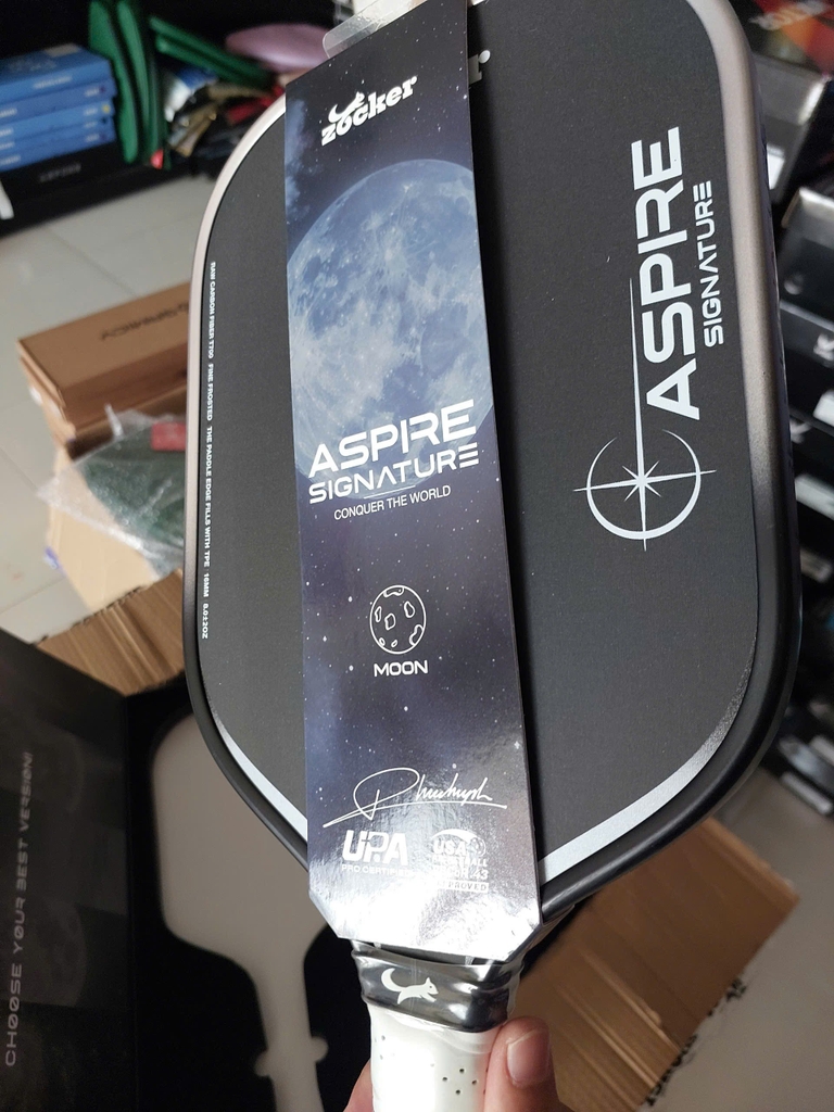 Vợt Pickleball Zocker Aspire Signature Phúc Huỳnh