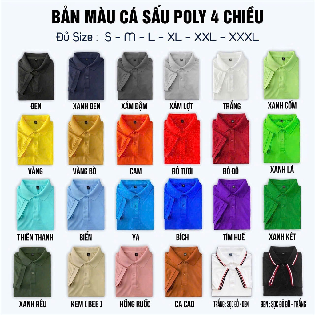 Phôi Áo Có Bâu Trơn