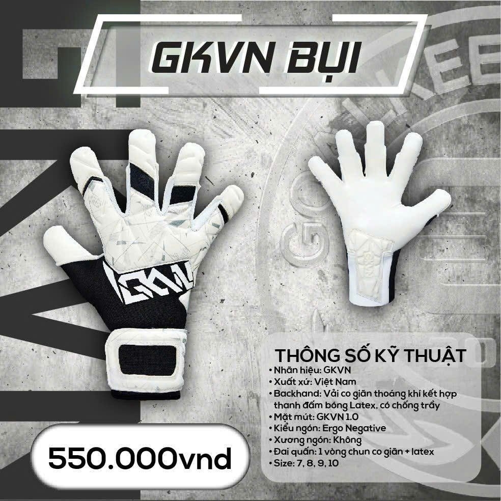 Găng thủ môn GKVN Bụi