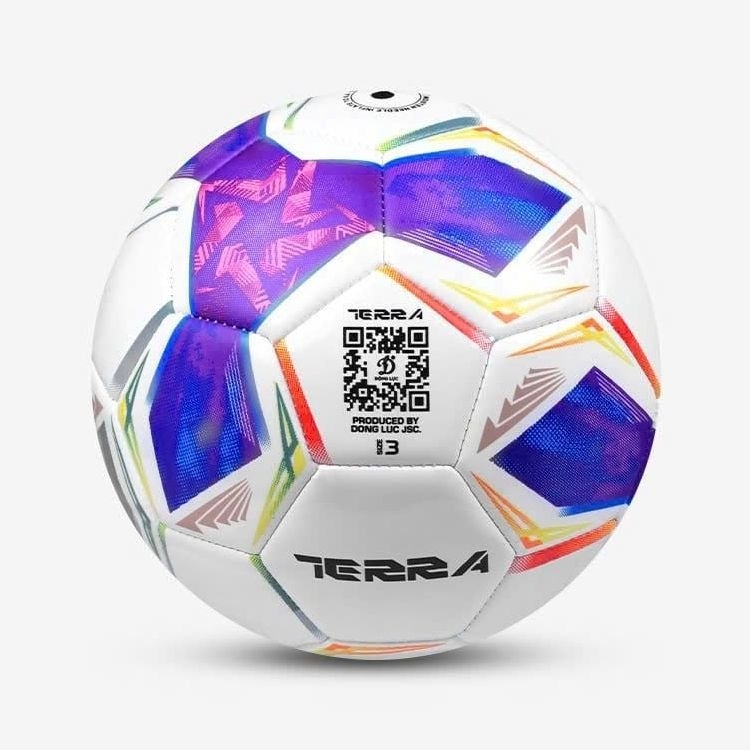 Bóng Đá ĐL Da PVC Terra số 3 (Khâu máy)