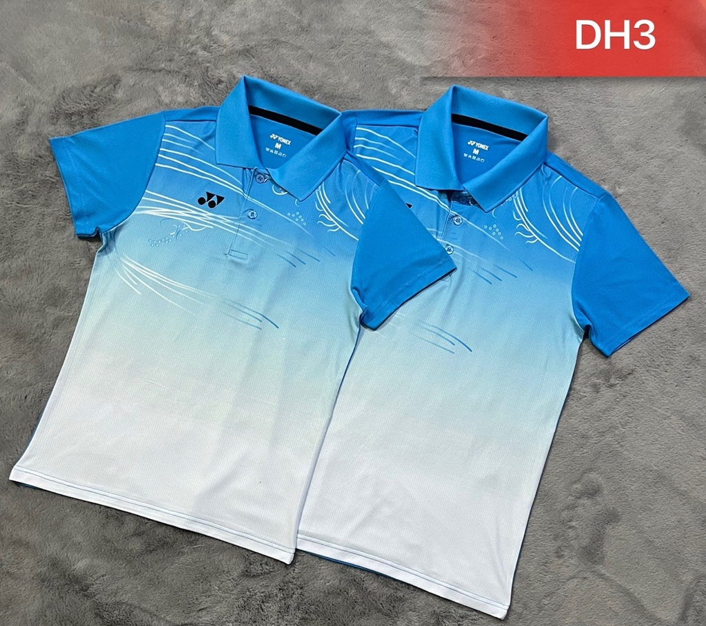 Áo cầu lông cổ trụ