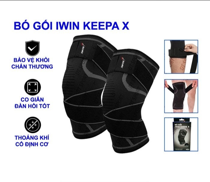 Băng Bảo Vệ Đầu Gối Iwin Keepa Ikn107