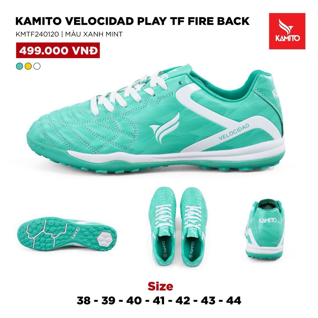 Giày Kamito Velocidad Play TF Fire Back