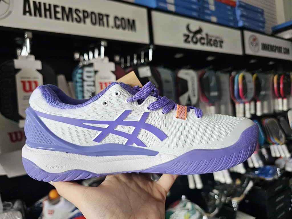 Giày Asic Trắng tím