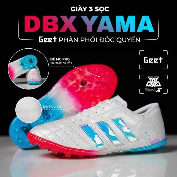 GIÀY BA SỌC YAMA KEEPFLY HỒNG