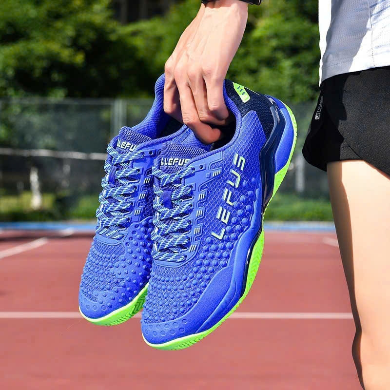 Giày Tennis/Pickleball Lefus L036 Xanh Bích