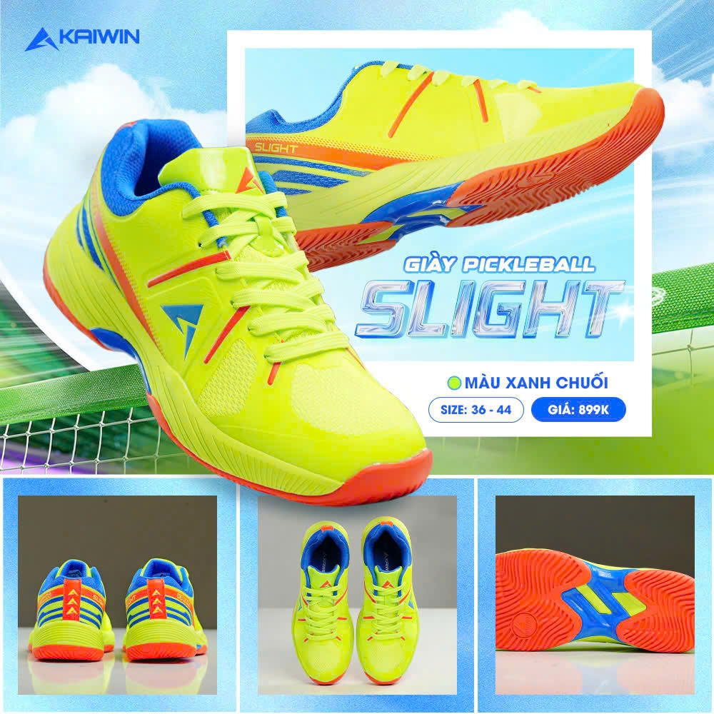 Giày Pickleball Future Xanh Chuối