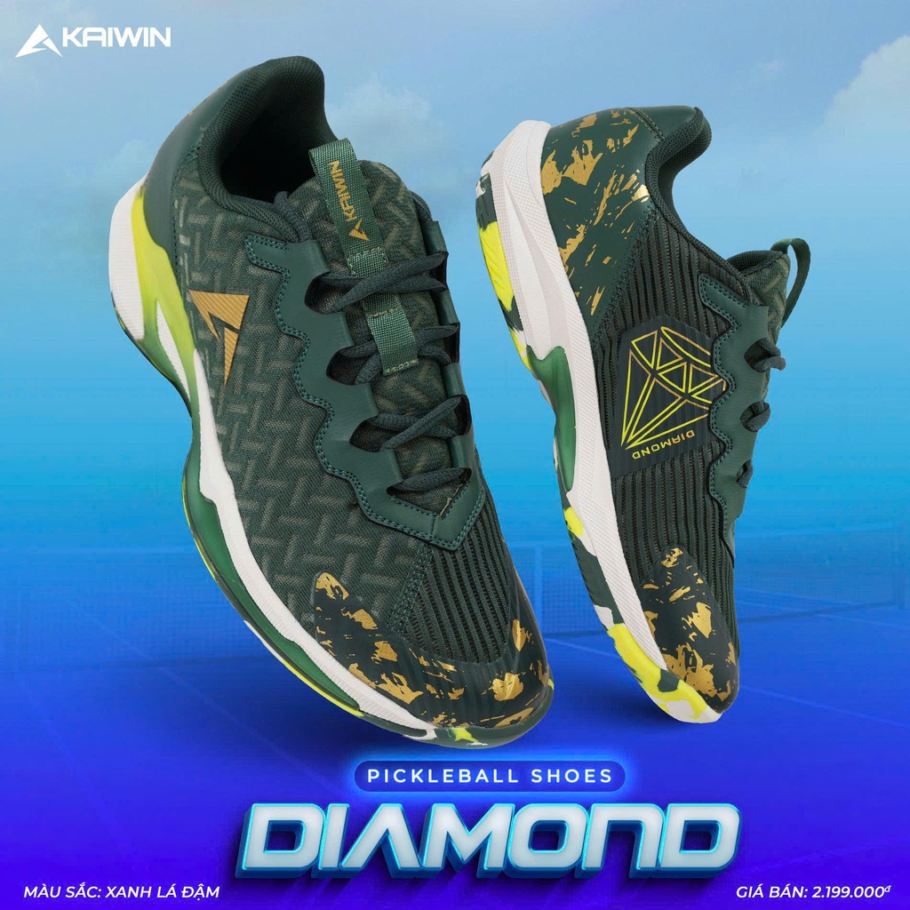 Giày thể thao Diamond Xanh lá đậm
