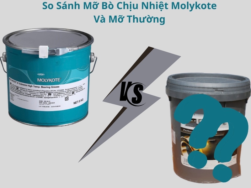 So Sánh Mỡ Bò Chịu Nhiệt Molykote Và Mỡ Thường: Nên chọn loại nào?