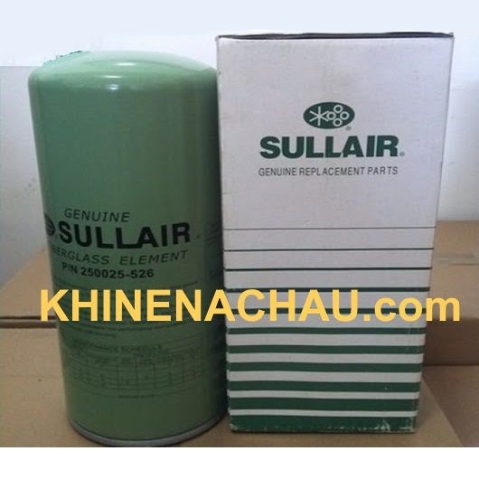 Danh sách lọc máy nén khí Sullair