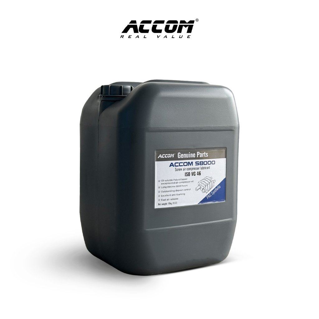 Dầu máy nén khí ACcom S8000 – Tấm khiên bảo vệ máy nén khí cao cấp