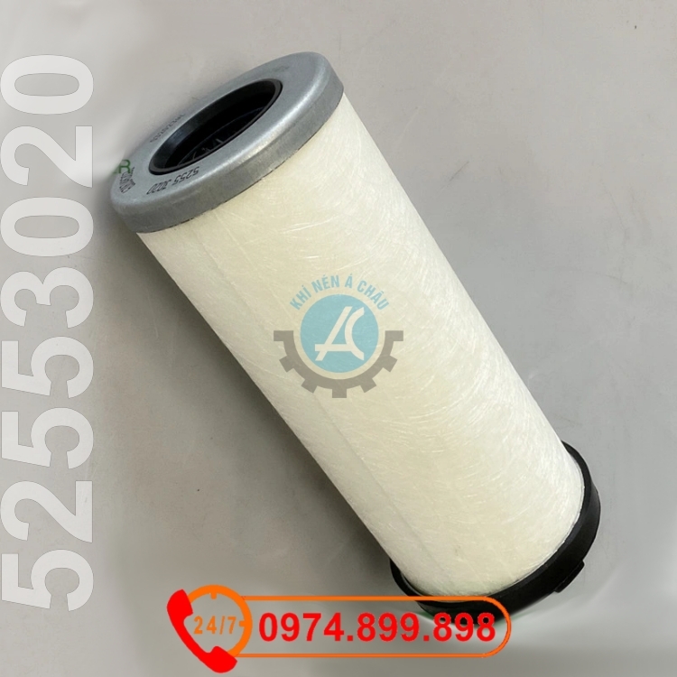 Lọc tách dầu 52553020 cho máy nén khí Hitachi