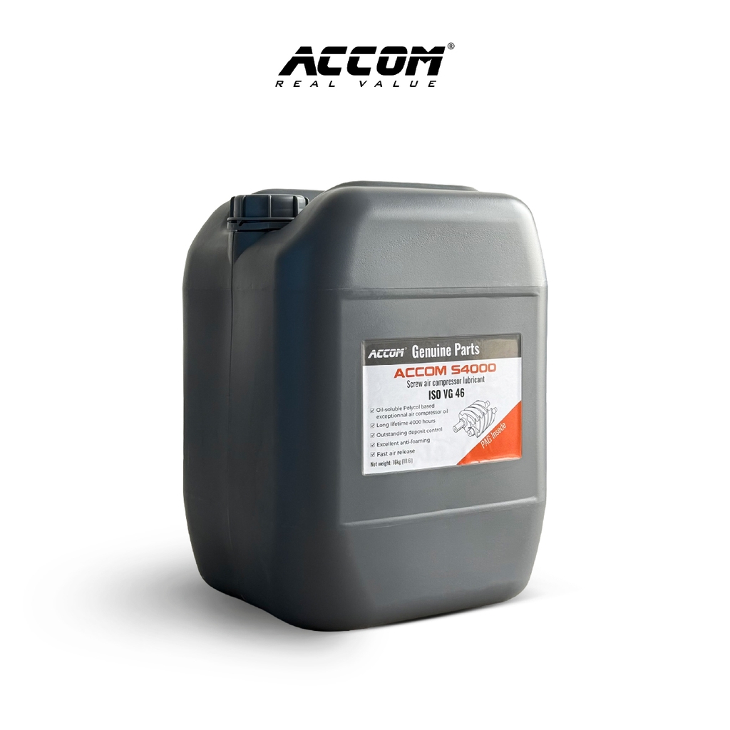 Dầu máy nén khí ACCOM S4000 tối ưu chi phí vận hành