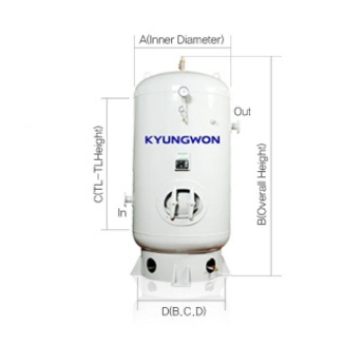 Bình tích áp kyungwon  HAV series air tank