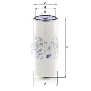 Lọc tách dầu mann LB 11 102/2 - LB11102/20 StarBox