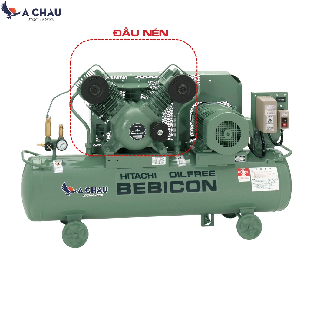 Đầu nén Piston không dầu Bebicon Hitachi