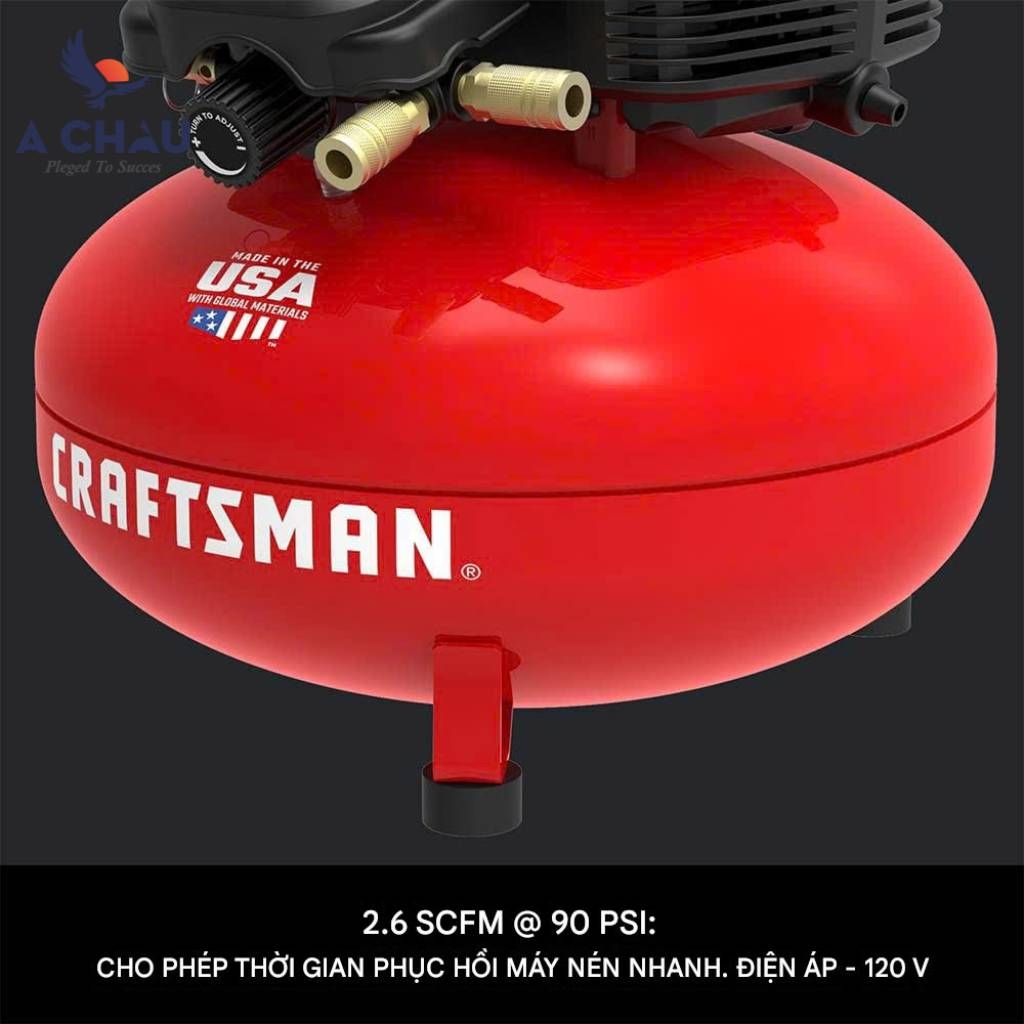 Máy nén khí mini CRAFTSMAN CMEC6150K, Di động, 6 Gallon