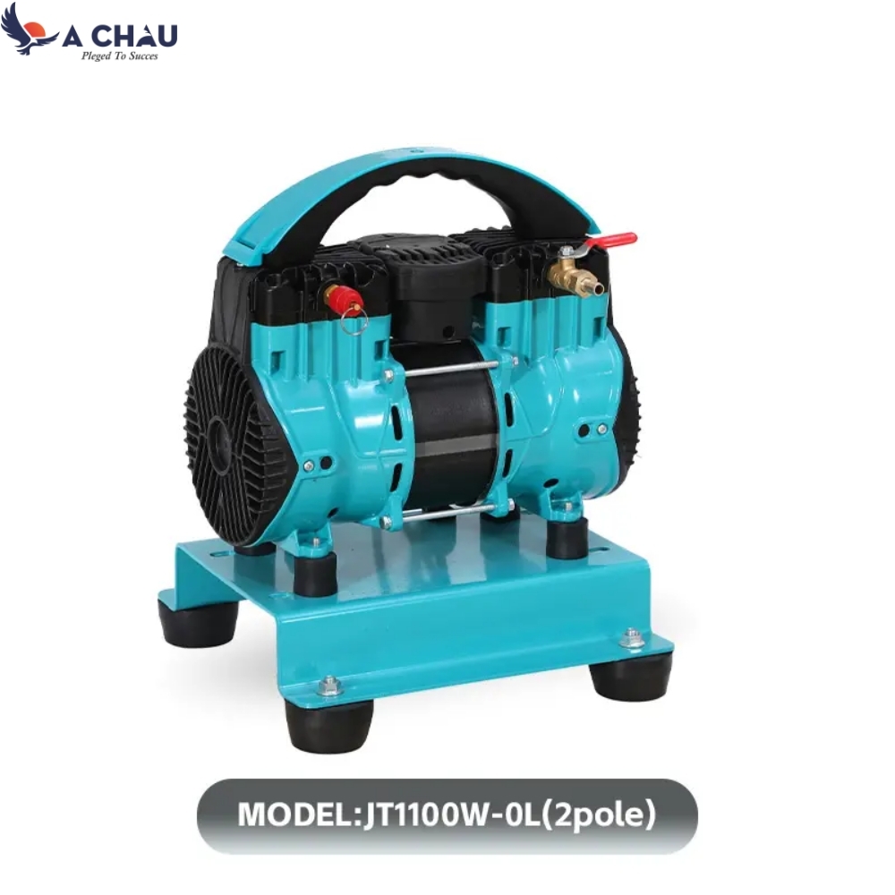 Máy nén khí mini không dầu sách tay