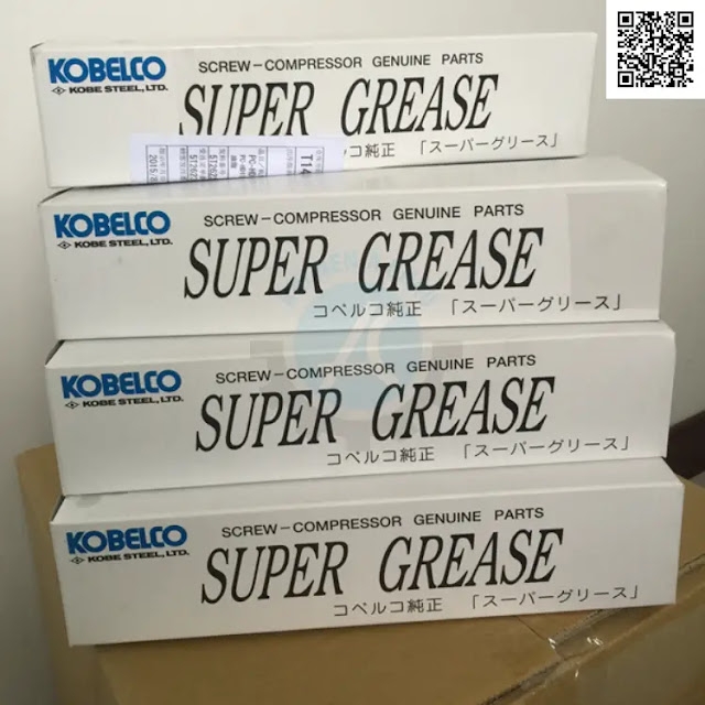 Mỡ bôi trơn Kobelco P-HD11-528#01 – Super grease chính hãng cho máy nén khí