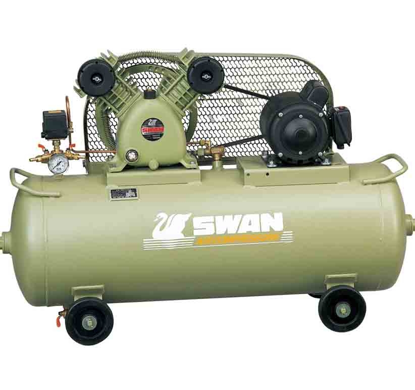 Máy nén piston có dầu Swan