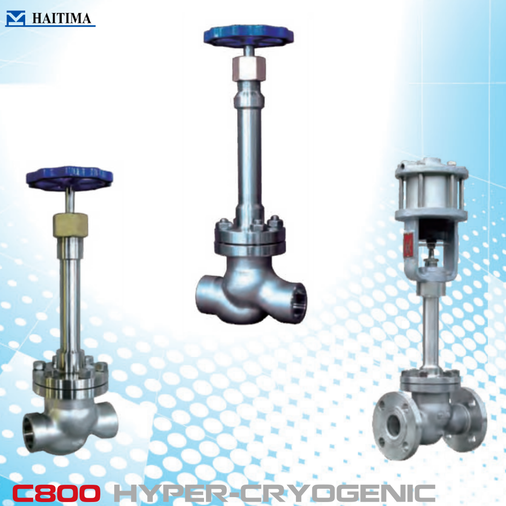 Van dừng khẩn cấp khí hóa lỏng siêu lạnh (LNG, LOX, LH2, LHe, LN2)