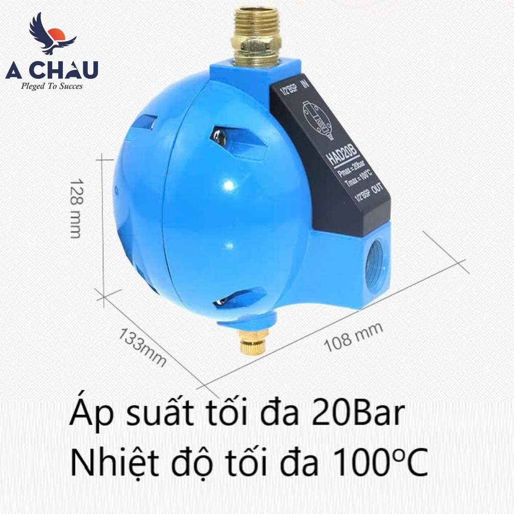 Van xả nước cơ HAD 20B chịu áp cao đến 20 kg/cm2