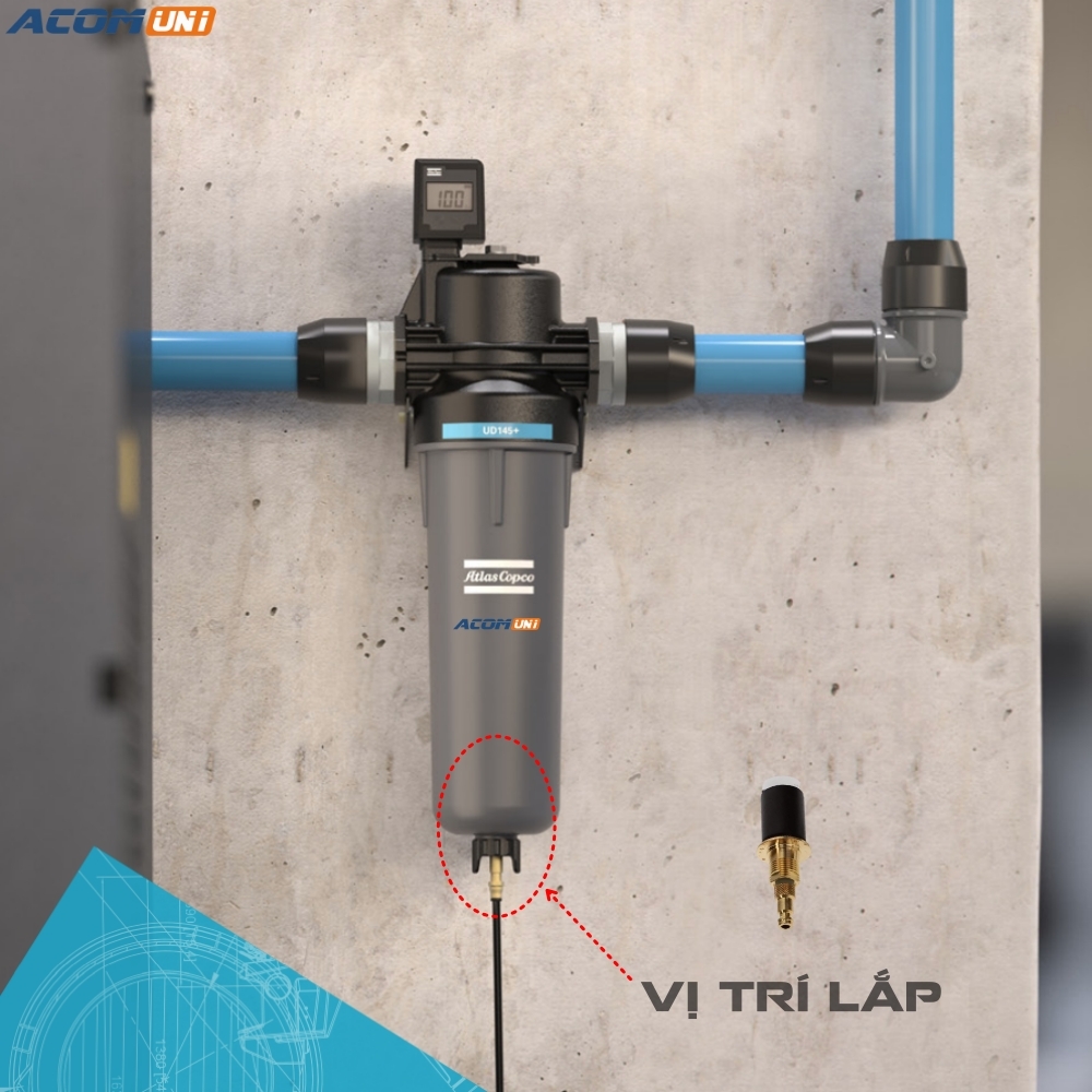 KIT 2901056300 DRAIN AUTOMATIC fpr Atlas copco ACCOM UNI