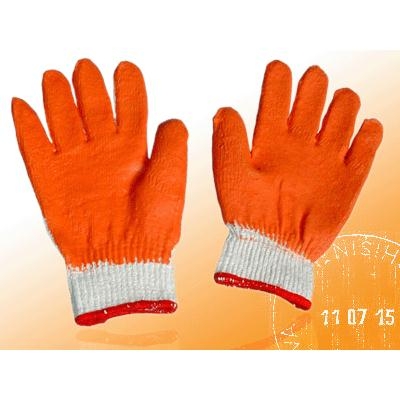 Găng tay phủ sơn chống trơn chống cắt màu cam giá rẻ