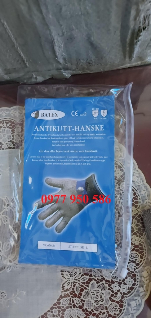 Găng tay inox chống cắt chính hãng giá rẻ tại Hà Nội