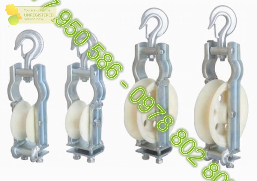 Puly nhựa kéo dây điện 80x120mm giá rẻ