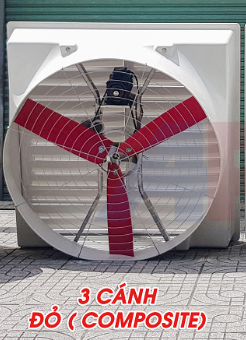 Quạt Hút CPS Gián Tiếp 1460 Cánh Đỏ (Trục H)