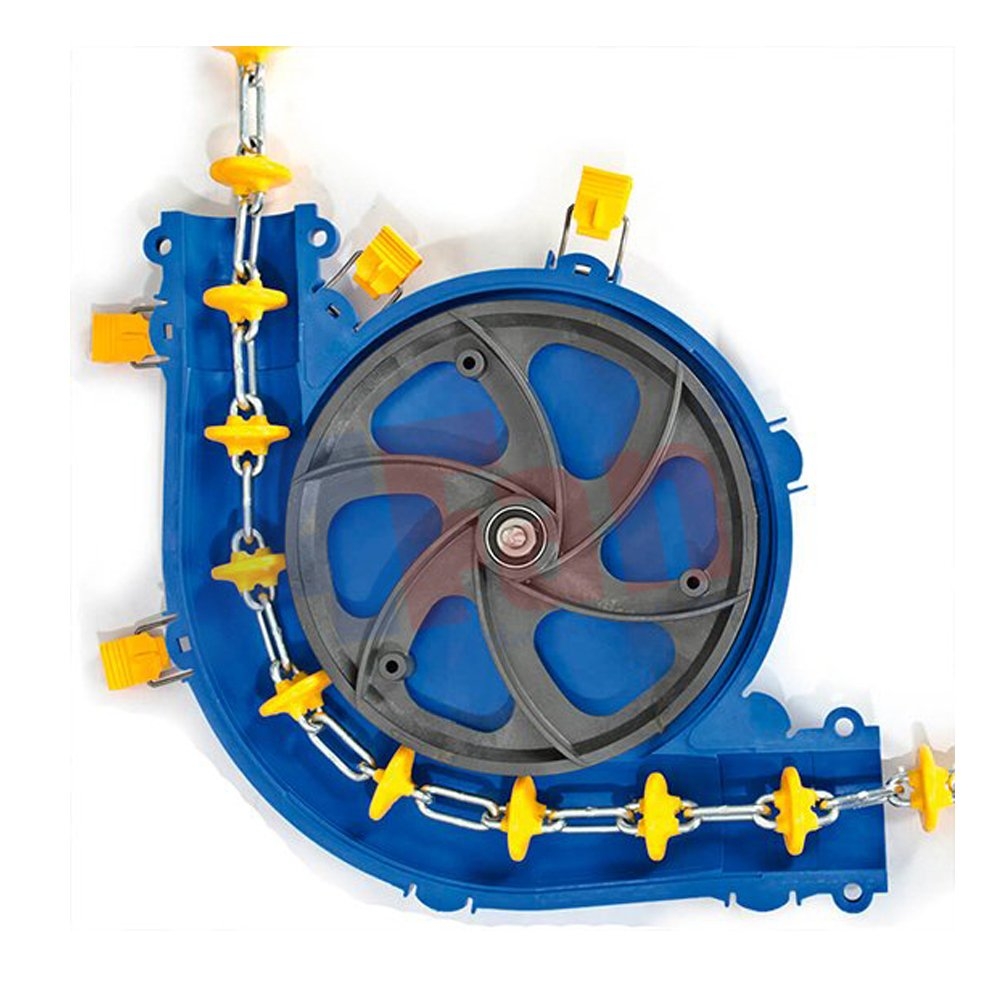 Dây xích truyền tải Ø60mm bằng thép cường lực