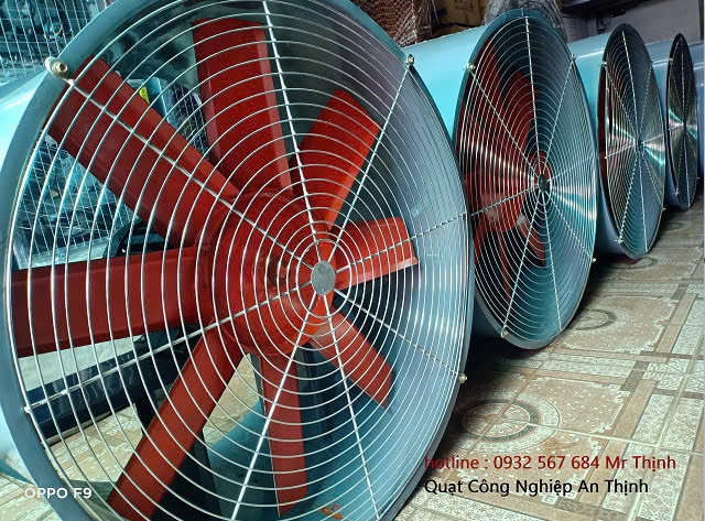 Quạt Tròn Trực Tiếp 80 - 3hp điện 380vol