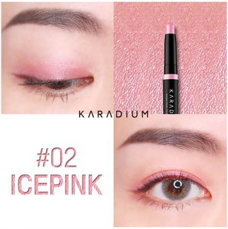 Phấn mắt nhũ KARADIUM Shining Pearl Shadow Stick 2 đầu