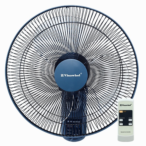 Quạt treo tường cánh 400 X-PN có điều khiển Vinawind (QT400X-PN)