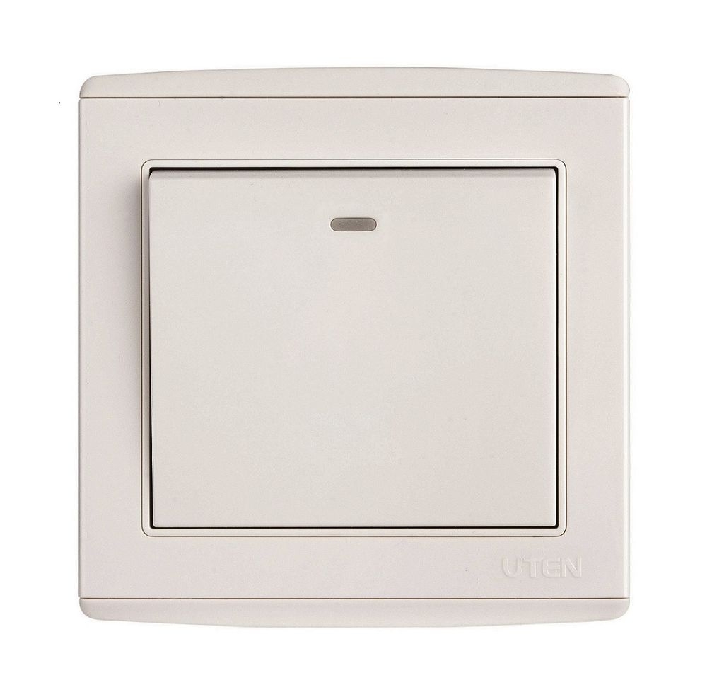 Bộ công tắc đơn 2 chiều V4.0 Uten (V4.0GK12)