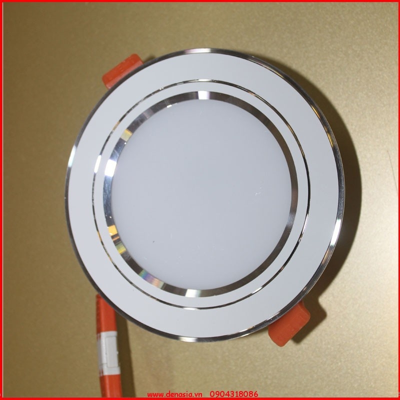 Đèn âm trần mặt trắng 5W-D65(đổi màu) Asia lighting (MT5-D65)