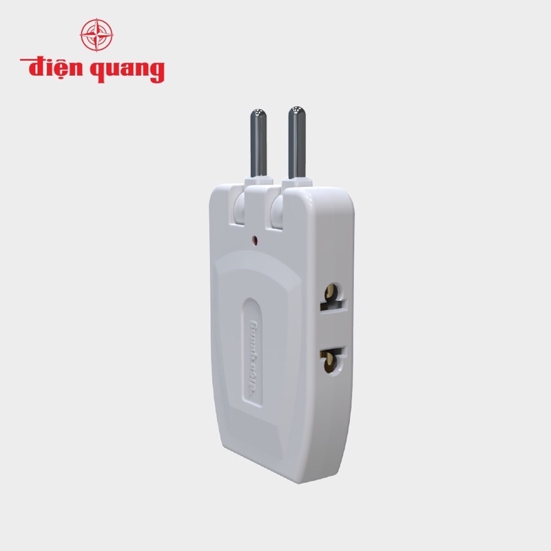 Ổ cắm xoay gấp gọn 3 lỗ Điện Quang (ESK RT W3)