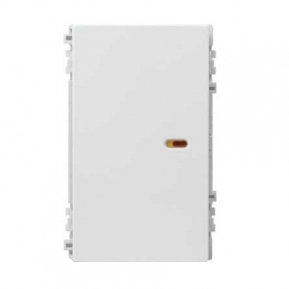 Công tắc 2 chiều size L màu trắng Zencelo A Schneider (8431L_2_WE_G19)